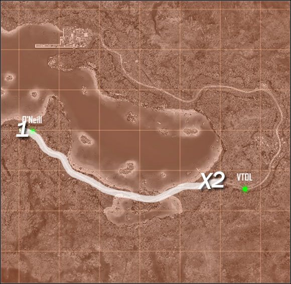 Oznaczenia - Dotarcie do punktu zbornego | Misja 2 | Crysis Warhead - Crysis: Warhead - poradnik do gry