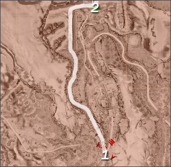 Oznaczenia - Pościg za pułkownikiem Lee #2 | Misja 3 | Crysis Warhead - Crysis: Warhead - poradnik do gry