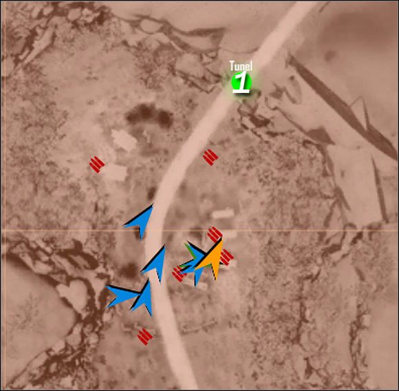Oznaczenia - Skorzystanie z przejścia | Misja 3 | Crysis Warhead - Crysis: Warhead - poradnik do gry