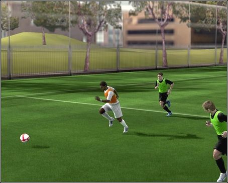 Skrzydłowi powinni bez zastanowienia korzystać z szybkości - Drybling | Sterowanie w FIFA 09 - FIFA 09 - poradnik do gry