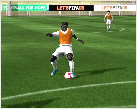 Zwód Feint - 2 x Skill Modifier + góra + przód + dół - Specjalne zagrania | Sterowanie w FIFA 09 - FIFA 09 - poradnik do gry