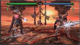 Przeciwnicy: Siegfried (Shave Damage B, Soul Gauge Recovery B, Nullify Ring Out S) - Algol - Story - Soulcalibur IV - poradnik do gry