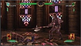 Przeciwnicy: Ortlinde, Rossweisse, Astaroth (Auto Unblockable Attack B) - Ashlotte - Story - Soulcalibur IV - poradnik do gry