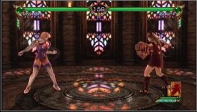 Przeciwnicy: Sophitia (HP Drain C), Durer (Soul Repel), Azola (Strong Impact) - Cassandra - Story - Soulcalibur IV - poradnik do gry
