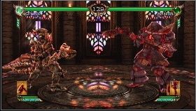 Przeciwnicy: Astaroth (Auto Unblockable Attack B), Sophitia (HP Recovery C), Voldo (Auto Grapple Break B) - Nightmare - Story - Soulcalibur IV - poradnik do gry