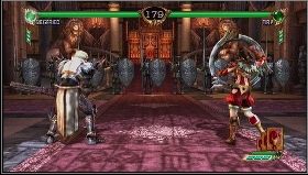 Przeciwnicy: Tira (Double Edged Sword), Voldo (Auto Grapple Break B), Shadow (Magnet), Shadow (Magnet) - Siegfried - Story - Soulcalibur IV - poradnik do gry