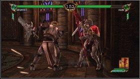 Przeciwnicy: Hilde (Strenghten Vertical), Ivy (Auto Counter C), Sophitia (HP Recovery C) - Siegfried - Story - Soulcalibur IV - poradnik do gry