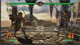 Przeciwnicy: Hilde (Strengthen Vertical), Gerhilde (Nullify Ring Out B), Grimgerde - Yoshimitsu - Story - Soulcalibur IV - poradnik do gry