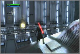 Po zakończonej eksterminacji czas na wypełnienie pierwszego z zadań dodatkowych - Misja 01 - TIE Fighter Factory (cz.1) - Star Wars: The Force Unleashed - poradnik do gry