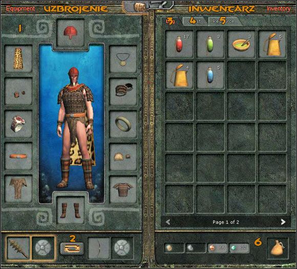 1 - Interfejs | Podstawy Age of Conan Hyborian Adventures - Age of Conan: Hyborian Adventures - pierwsze kroki - poradnik do gry