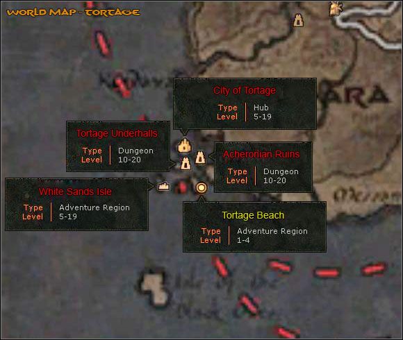 2 - World Map | Mapa Age of Conan Hyborian Adventures - Age of Conan: Hyborian Adventures - pierwsze kroki - poradnik do gry