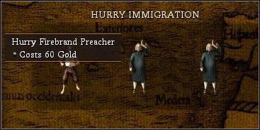 Jedyny wybór, jaki mamy, to: który z trzech emigrantów pojawi się tym razem. - Obywatele i eksperci | Sid Meiers Civilization IV Colonization - Sid Meiers Civilization IV: Colonization - poradnik do gry