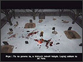 Wyszedłem z cmentarza i wróciłem do ojca Goodfellow, który wyposażył mnie w najmocniejszą broń, jaką zalecają wszystkie podręczniki łowców czarownic przeciwko siłom nieczystym, czyli ognisty krucyfiks - Opis przejścia cz.3 | Blair Witch, część trzecia - Blair Witch, część trzecia: Historia Elly Kedward - poradnik do gry