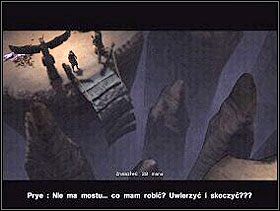 Kiedy byłem już po drugiej stronie, na (jakże serdeczne) powitanie, wyszło mi kilka pomniejszych potworków, a kiedy je odprawiłem, pojawił się taki trochę większy, ze skrzydłami - Opis przejścia cz.6 - Blair Witch, część trzecia: Historia Elly Kedward - poradnik do gry