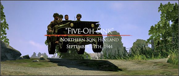 CZAS I MIEJSCE AKCJI - Five-Oh-Sink - Zadanie 1 (cz.1) - Rozdział 3 - Brothers in Arms: Hells Highway - poradnik do gry