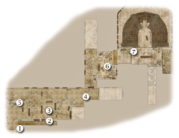Oznaczenia: 1 - miejsce startu (kontynuacja) - The Rabbit Hole - Zadanie 3 (cz.3) - Rozdział 7 - Brothers in Arms: Hells Highway - poradnik do gry