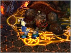 Zółw potrafi odepchnąć Twoje jednostki, które znajdą się zbyt blisko niego. - Tajemnica wyspy Lyaro | Zadania główne Kings Bounty Legenda - Kings Bounty: Legenda - poradnik do gry