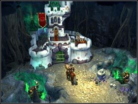 James Farciarz przebywa w Szmaragdowym Zamku. - Mapy podziemi | Zadania główne Kings Bounty Legenda - Kings Bounty: Legenda - poradnik do gry