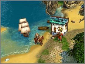 Do krainy elfów dostaniesz się wyłącznie na pokładzie statku, pilotowanego przez rybaka Kitano. - Królowa Violessa | Zadania główne Kings Bounty Legenda - Kings Bounty: Legenda - poradnik do gry