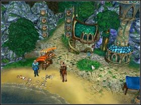 Po wylądowaniu w Ellinii udaj się do stolicy krainy, która znajduje się w Dolinie Tysiąca Rzek. - Królowa Violessa | Zadania główne Kings Bounty Legenda - Kings Bounty: Legenda - poradnik do gry