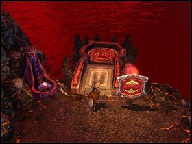 Użyj tej platformy, aby dostać się na lewitujące wyspy. - Labirynt smoków | Zadania główne Kings Bounty Legenda - Kings Bounty: Legenda - poradnik do gry