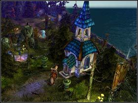 Świątynia Dusz Zmarłych znajduje się na cmentarzu. - Grenwort (cz.1) | Zadania poboczne Kings Bounty Legenda - Kings Bounty: Legenda - poradnik do gry