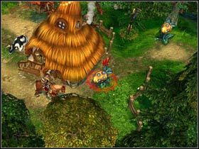 Ciernie ukrywają się w ogródku za chatką. - Grenwort (cz.3) | Zadania poboczne Kings Bounty Legenda - Kings Bounty: Legenda - poradnik do gry