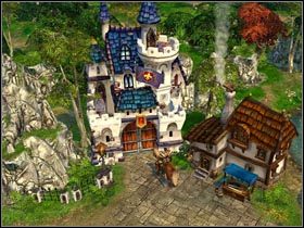 W podziemiach tego zamku przetrzymywane są żaby. - Błotne Moczary (cz.2) | Zadania poboczne Kings Bounty Legenda - Kings Bounty: Legenda - poradnik do gry