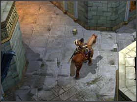 Czaszka leży na podłodze w jednym z korytarzy twierdzy. - Las Verlon (cz.1) | Zadania poboczne Kings Bounty Legenda - Kings Bounty: Legenda - poradnik do gry