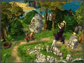 Król Gryfów Harl chętnie odzyska skradzioną koronę. - Arlania (cz.1) | Zadania poboczne Kings Bounty Legenda - Kings Bounty: Legenda - poradnik do gry