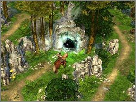 Pająki wyniosły jajo Kaghema do jaskini. - Arlania (cz.2) | Zadania poboczne Kings Bounty Legenda - Kings Bounty: Legenda - poradnik do gry