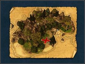 Brendon ofiaruje Ci mapę wskazującą miejsce, w którym ukryto skarb. - Wyspy Zachodnie (cz.1) | Zadania poboczne Kings Bounty Legenda - Kings Bounty: Legenda - poradnik do gry
