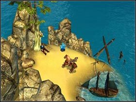 Kapitan Rodriguez przed śmiercią opowie Ci o skarbie. - Wyspy Wschodnie (cz.1) | Zadania poboczne Kings Bounty Legenda - Kings Bounty: Legenda - poradnik do gry