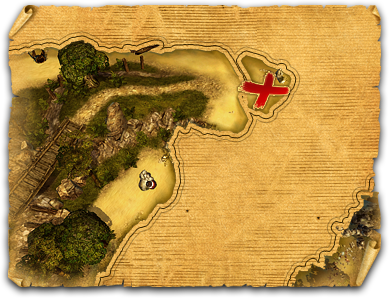 Wschodni zakątek kontynentu, tuż obok Statku Wikingów. - Wyspy Wschodnie (cz.1) | Zadania poboczne Kings Bounty Legenda - Kings Bounty: Legenda - poradnik do gry