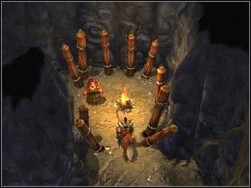 Gerda przetrzymywana jest w prowizorycznym więzieniu. - Dolny Hadar | Zadania poboczne Kings Bounty Legenda - Kings Bounty: Legenda - poradnik do gry