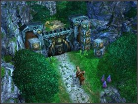 Wejście do labiryntu. - Dolina Tysiąca Rzek (cz.2) | Zadania poboczne Kings Bounty Legenda - Kings Bounty: Legenda - poradnik do gry