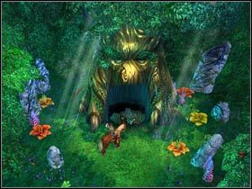 Gdy zgodzisz się mu pomóc, Drzewo Życia otworzy usta, pozwalając Ci dostać się do jaskini pełnej orków. - Wielki Las | Zadania poboczne Kings Bounty Legenda - Kings Bounty: Legenda - poradnik do gry