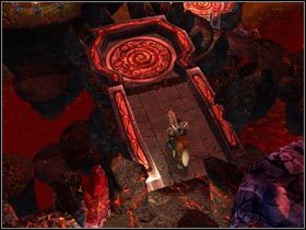 Skorzystaj z platformy powietrznej, która znajduje się za domem zleceniodawcy. - Kraina demonów | Zadania poboczne Kings Bounty Legenda - Kings Bounty: Legenda - poradnik do gry