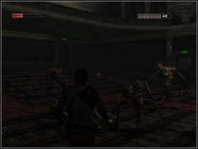 Po jatce Blackmore wyjdzie, a ekran zostanie rozdarty i wyskoczy zza niego Podpalacz - Odrzucenie silnych - Część trzecia - The Suffering: Zniewolony - poradnik do gry