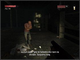 Nastąpi kolejne przemowa Killjoya i otworzą się drzwi w przeciwległej ścianie - Odrzucenie silnych (cd.) - Część trzecia - The Suffering: Zniewolony - poradnik do gry