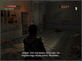 Rozbij drugie drzwi po lewej i wyjdź na górę - Odrzucenie silnych (cd.) - Część trzecia - The Suffering: Zniewolony - poradnik do gry