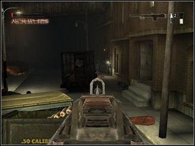 Gdy zeskoczysz na jezdnią, zabierz oparty o latarnię M60 - Wola ludu - Część trzecia - The Suffering: Zniewolony - poradnik do gry