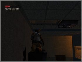 Zniszcz rozwaloną kratę, potem drugą - opadniesz do pomieszczenia strażnika - Recydywista - Część piąta - The Suffering: Zniewolony - poradnik do gry