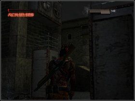 Gdy zabijesz ostatniego Podpalacza, zauważ, że za siatkową bramą po lewej toczy się walka potworów - Punkt zwrotny - Część piąta - The Suffering: Zniewolony - poradnik do gry