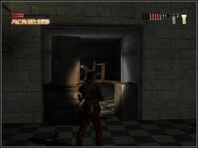 Stamtąd idź w lewo i korytarzykiem do pomieszczenia objętego ogniem - Punkt zwrotny (cd.) - Część piąta - The Suffering: Zniewolony - poradnik do gry