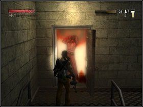 W sterowni użyj pulpitu do otwarcia furtki na dole - Lekki pot i Ciężka praca - Część piąta - The Suffering: Zniewolony - poradnik do gry