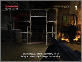 Po drabince dostań się na górę - uważaj na komandosów w sterowni, pojawią się też na dole koło windy - Lekki pot i Ciężka praca - Część piąta - The Suffering: Zniewolony - poradnik do gry