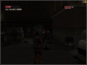 Wyjdź do karabinów maszynowych - na dole pojawią się Strzelcy do likwidacji - Towarzysz na całe życie - Część piąta - The Suffering: Zniewolony - poradnik do gry