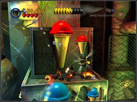 Free Play: Podejdź teraz Robinem (Magnetic Suit) do przełącznika otwierającego wejście do fabryki Mr - An Icy Reception (cz.1) | Heros Episode 1 | LEGO Batman The Videogame - LEGO Batman: The Videogame - poradnik do gry