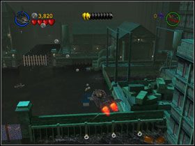 Przeskocz bramę i zniszcz ją od drugiej strony - Batboat Battle (cz.1) | Heros Episode 2 | LEGO Batman The Videogame - LEGO Batman: The Videogame - poradnik do gry